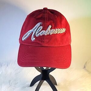FORTY SEVEN Red, White, and‎ Gray Alabama Hat Medium